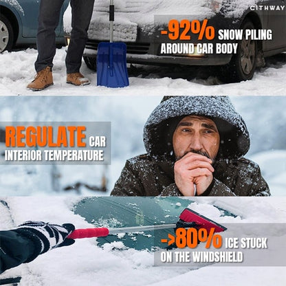 No More Frozen Mornings: The Smart Tool for Instant Car De-Icing & Snow Removal