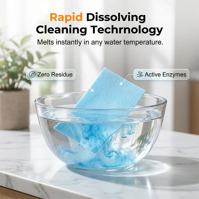 🔥Water-Soluble Floor Cleaning Sheets⏰30% Off Limited Time Sale